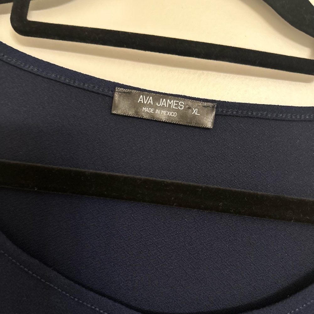 Women's Navy Blouse